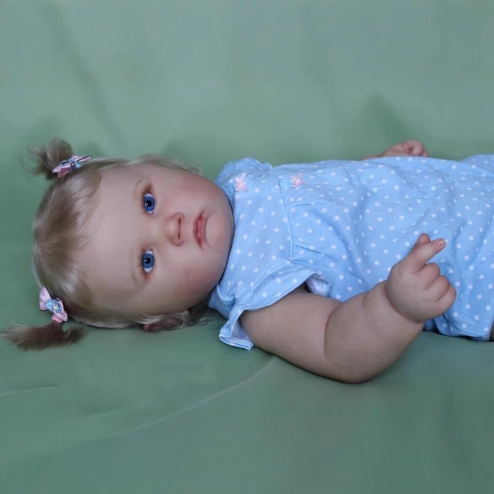 60cm renacer Charlotte simulación bebé renacido muñeca transfronteriza suministro entrega de una sola pieza