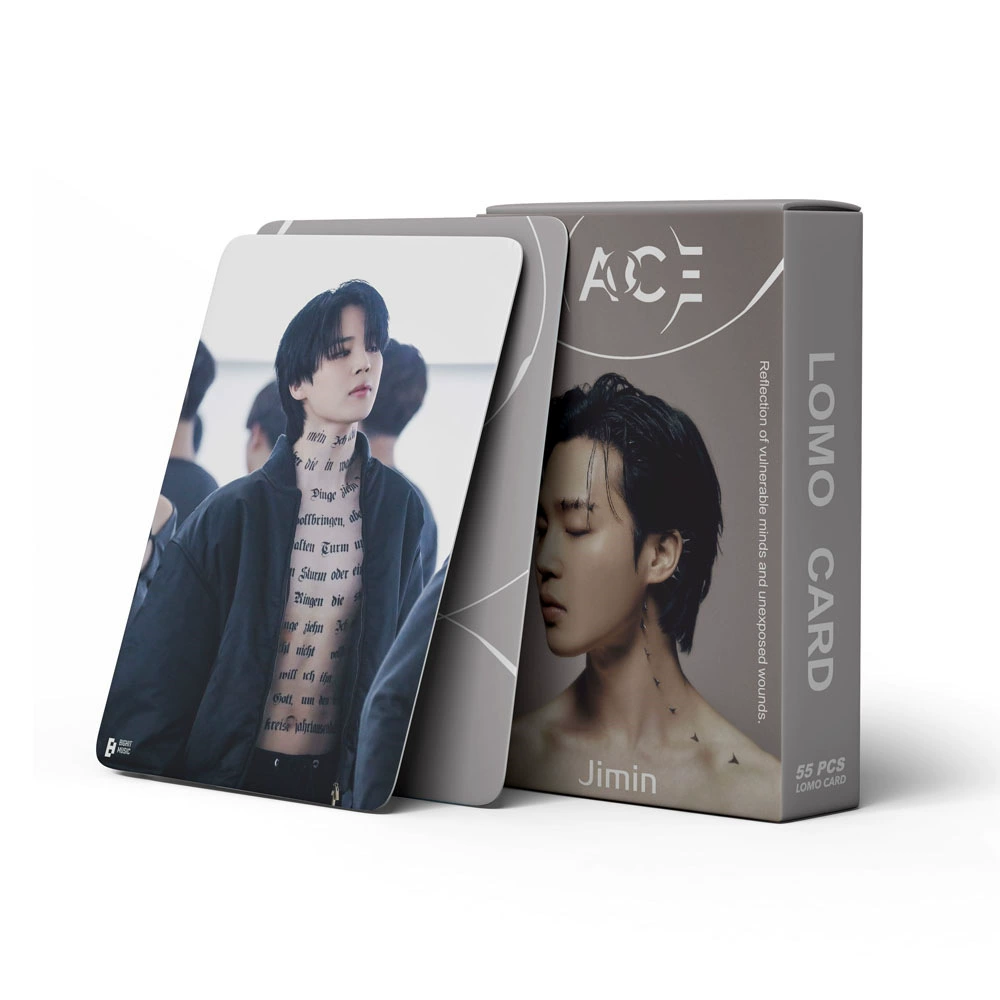 Spot 55 Zhang Ji -hyun Корейская карта Jimin Face Solo Lomo Card Card Pie