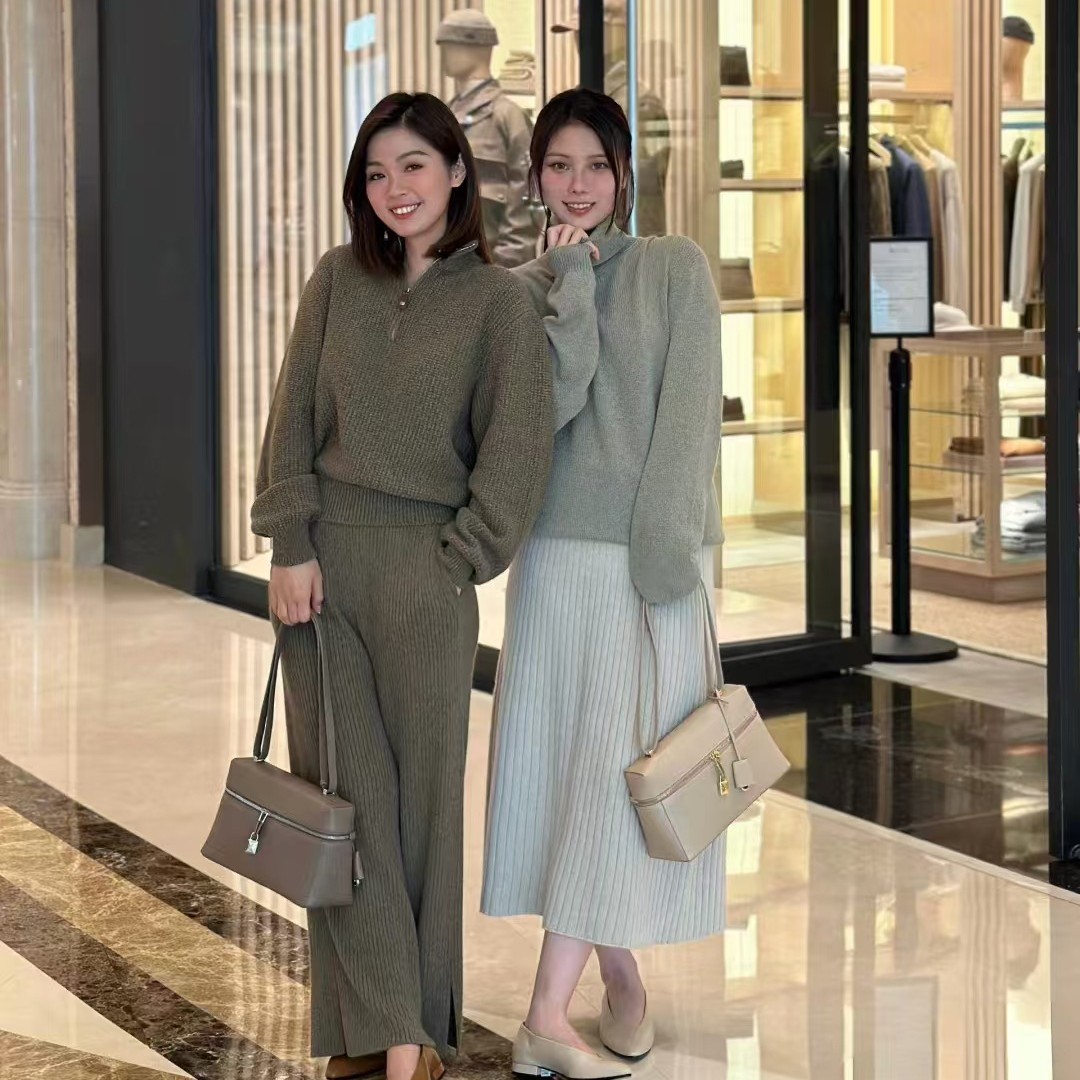 [재고] 국경 뉴 로로 * PIANA27 박스 엑스트라 백 가죽 어깨 크로스 바디 핸드백