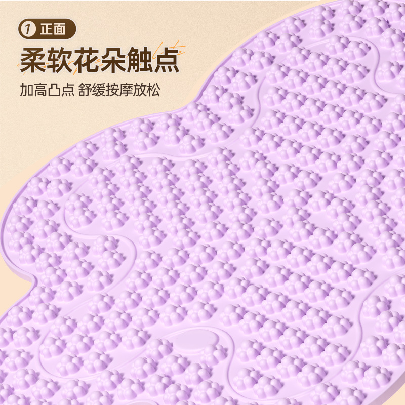 新款指压板室内超慢跑专用升级款加大小花指压板垫新手按摩垫新手|undefined