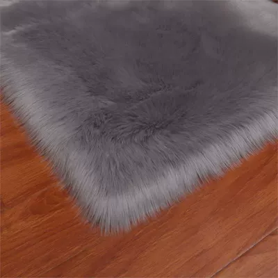 Door Mats Can Be Cut to Car Carpet - gray-4040cm-square