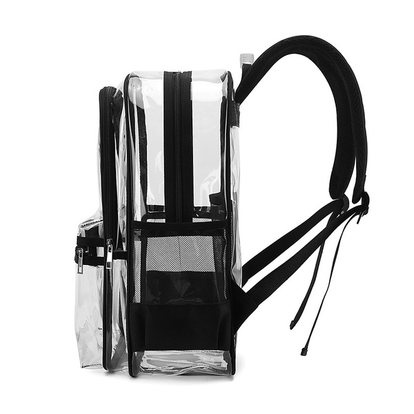 transparent backpack PVC
