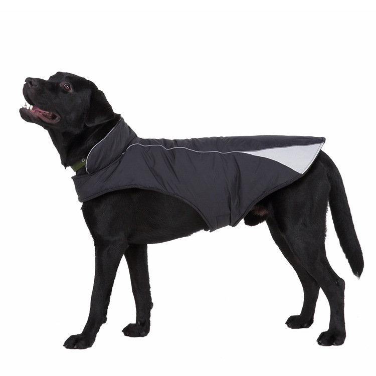 Casaco grosso de algodão para cães de grande porte, resistente ao frio e ao calor, ideal para outono e inverno. Ideal para animais de estimação._voghion.com
