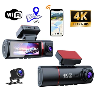 the Front, Inside the Car, and from – Driving recorder