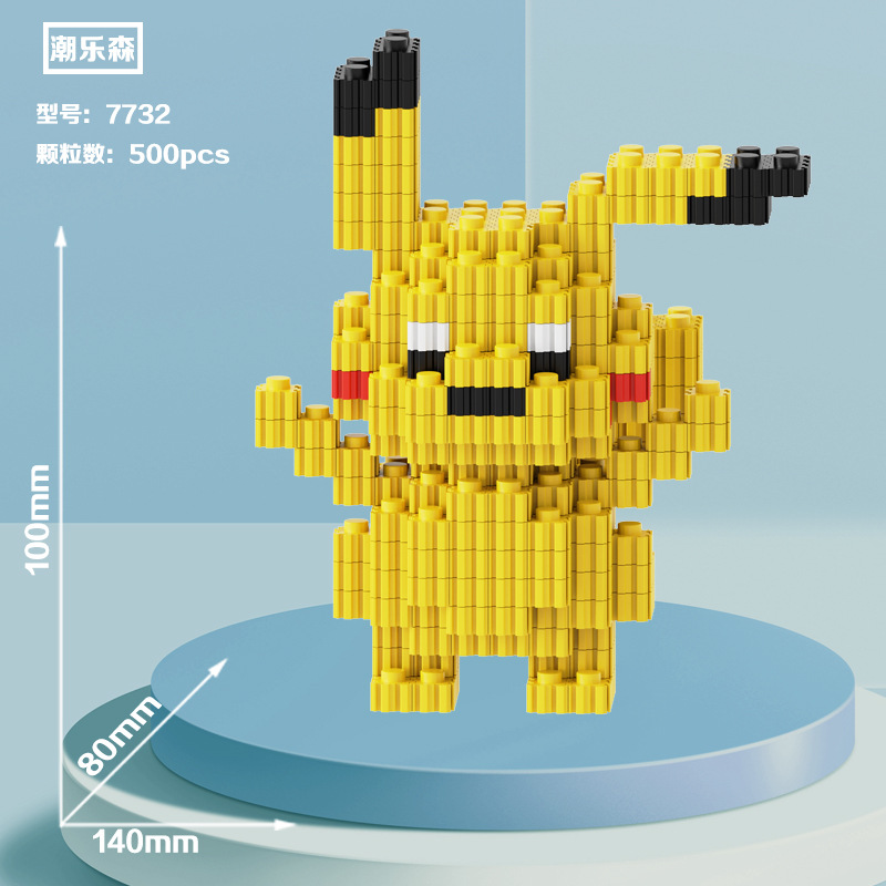 Noche puesto en el mercado de suministro al por mayor de partículas de diamante en miniatura bloques de construcción de juguete de montaje de partículas juguetes regalo educativo descompresión