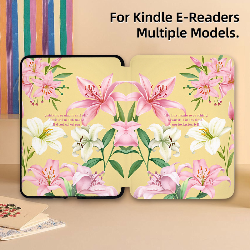 Customized According to Your Drawings, Suitable for Cross-Border Use, Amazon Kindle 2024 E-Book Protective Cover Paperwhite12 Handheld