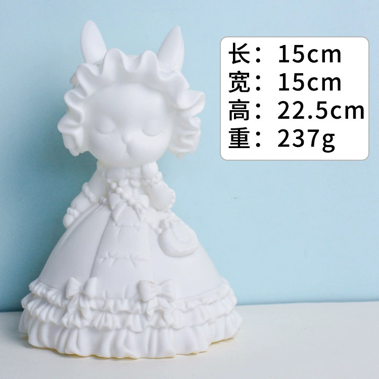 Кукла из пластика раскрашенная, игрушка, handmade, граффити, копилка, оптом