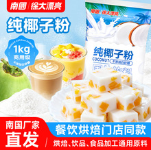 南国纯椰子粉1000g 椰奶椰浆餐饮工厂量贩装椰子原浆粉商用椰汁粉