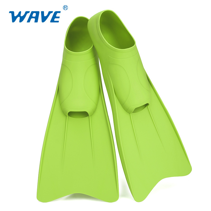WAVE跨境一体户外专业TPR游泳浮潜蛙鞋橡胶潜水训练脚蹼|undefined