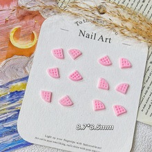 三角松饼仿真华夫饼超迷你仿真食玩美甲穿戴甲头饰微缩超市diy