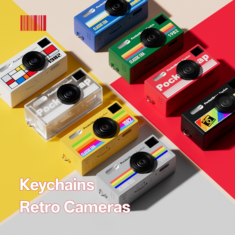 Cross-Border Retro-Style Campus Life Student Digital Mini Camera, High-Definition, Capable of Taking Photos and Videos, Small and Portable for On-The-Go Shooting