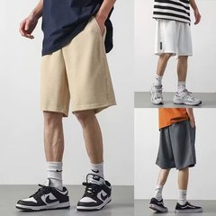 夏の新作アメリカンショーツメンズトレンディブランド薄型デザインニッチルーズ大きいサイズスポーツカジュアル5点パンツ
