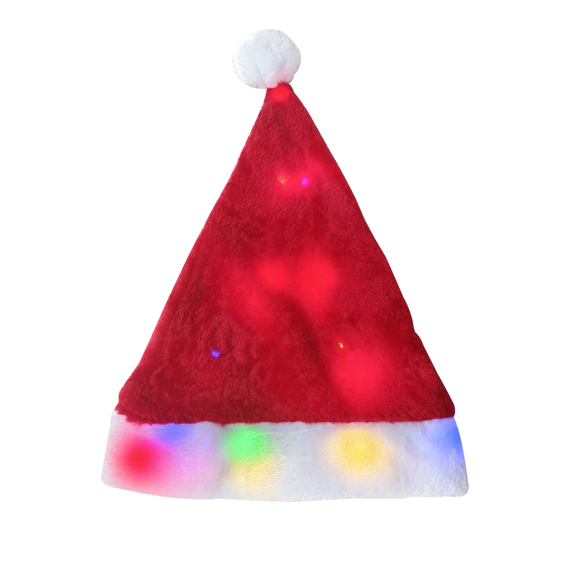 Gorras de navidad brillantes de navidad gorra de regalo de decoración de navidad estuche de batería n. ° 5 gorra de navidad gorra de navidad personalizada