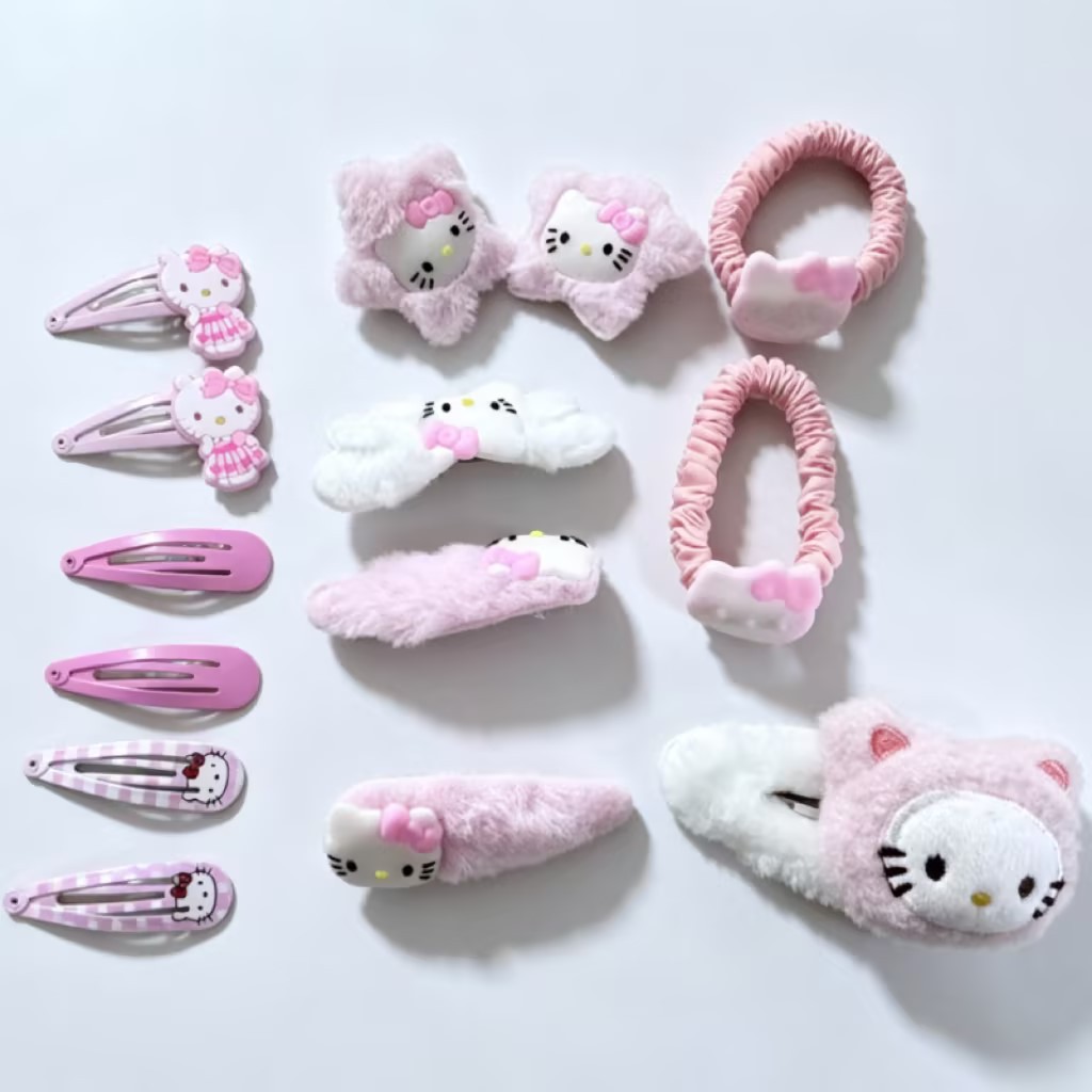 키티 고양이 머리핀 [14개 세트]