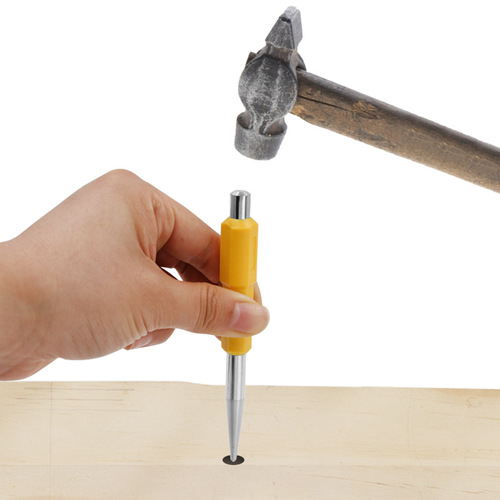 Three-piece set of sample punch, center punch, positioning punch, cylindrical punch with high hardness, fitter drilling and punching pin, ejection punch