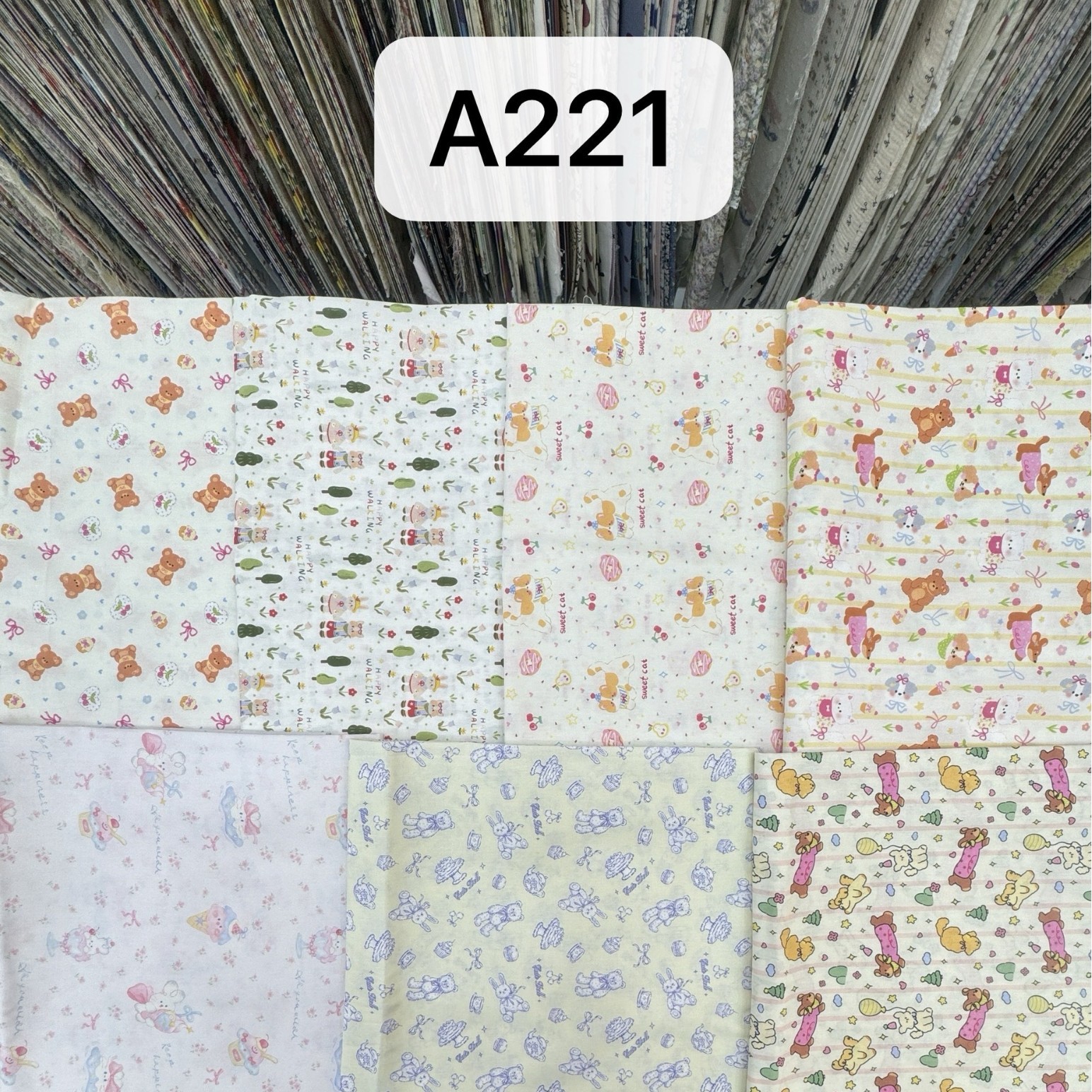 全棉数码印花面料手工连衣裙家居服衬衫儿童服装面料