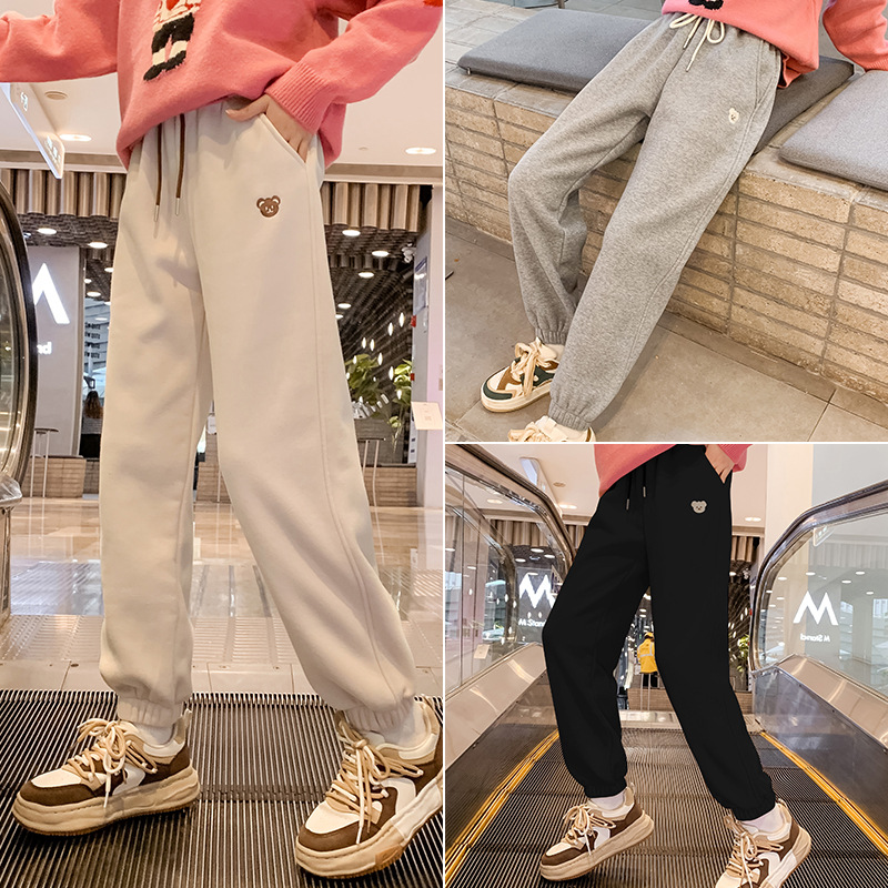 Spring sports elastic trousers for men and women for leisure for…