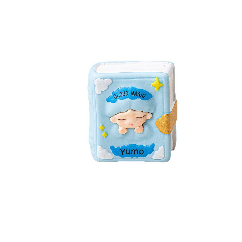 手感漆云梦魔法书 diy饰品配件萌粒盲袋树脂手办潮玩女生礼物摆件|undefined