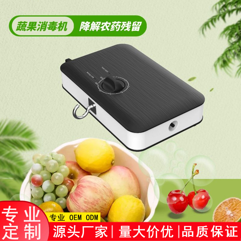厂家直销果蔬清洗机家用去农药残留果蔬净化器果蔬消毒机批发定制