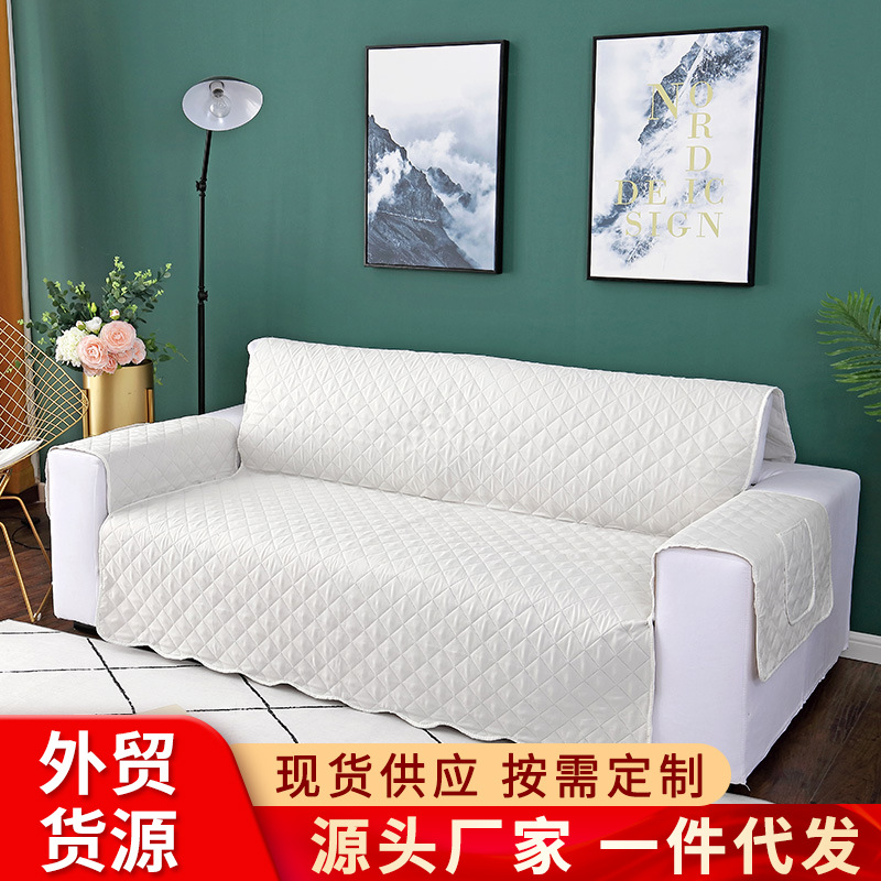 Nuevo cojín mejorado sofá para mascotas en stock cubierta protectora del sofá Amazon popular de dos lados bolsillo fábrica al por mayor