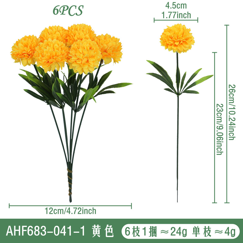 造花タンポポヒヤシンス卓球菊アジサイ家の装飾結婚式の花造花アレンジメント卸売|undefined