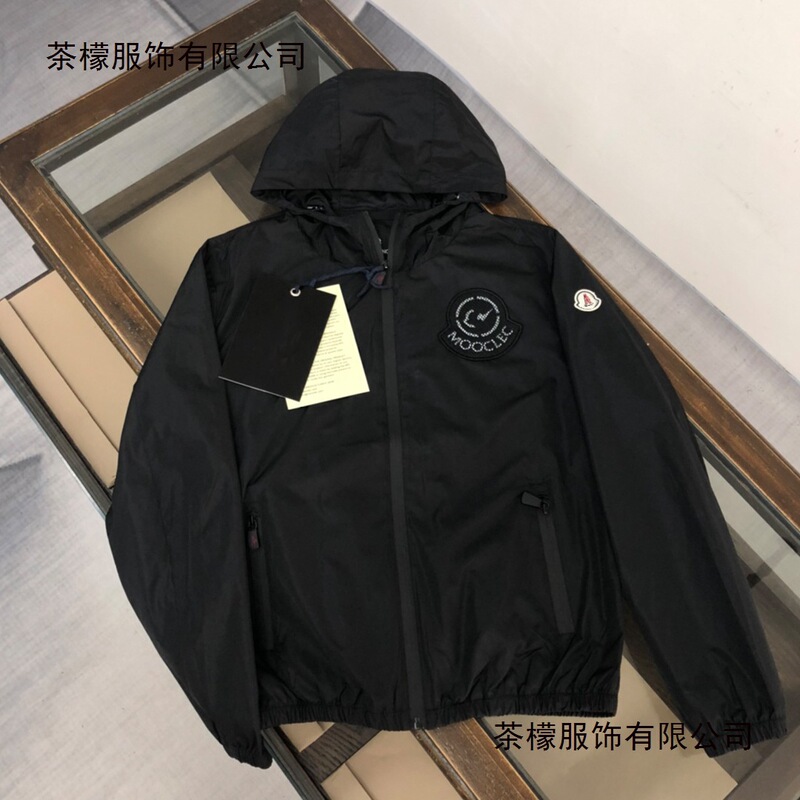 Autumn and Winter New Style Original Label Mengkoumiao Men's Jacket Thin Coat Zip-Up Cardigan Men's Hooded Jacket Men's Windbreaker