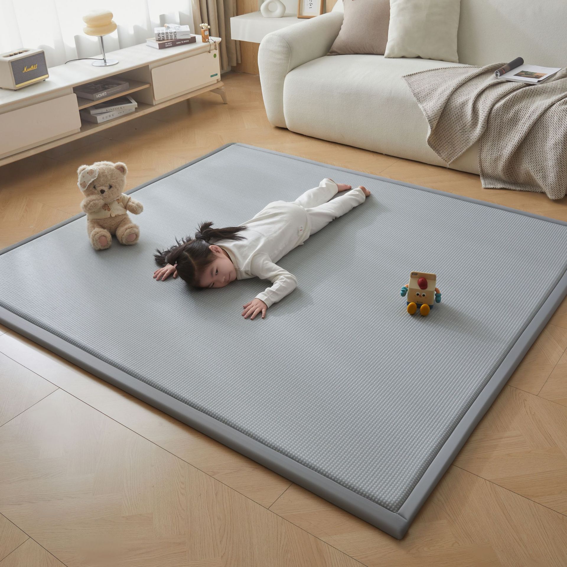 Bingdoudou Cooling Mat Floor Mat for Home Bedroom Nap Baby Rattan Mat Crawling Soft Mat Tatami Mattress Wholesale Thickened