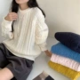 圆领套头显瘦秋冬针织衫