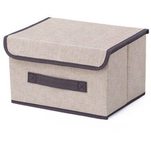 Foldable small storage box non-woven cloth for auto