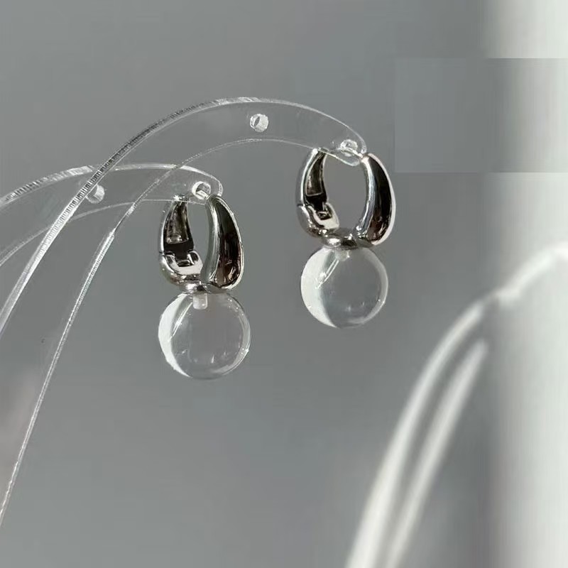 2026 verano nuevo temperamento pendientes de nicho sensación de diseño ligero de lujo pendientes de auriculares dulces image 4