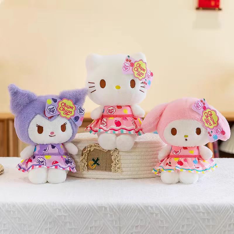 新商品の八寸のキャンディーの三麗欧のぬいぐるみの外国貿易の卸売りkt猫の玉桂の犬の子供機の公仔の美楽蒂