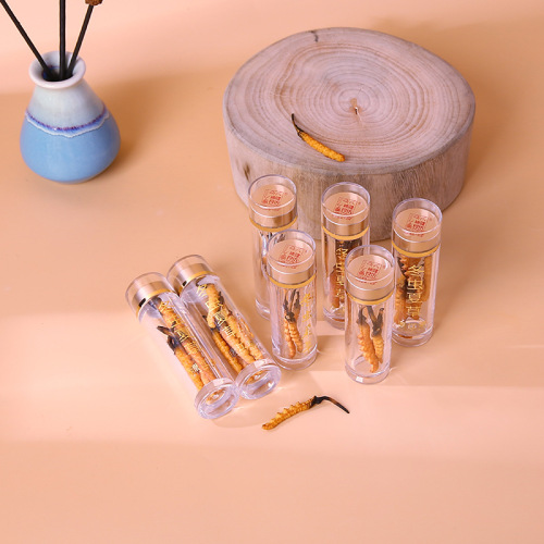 2.5*9.2透明亚克力瓶胶囊塑料瓶制定PS小药瓶海参藏红花保健品瓶