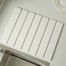 跨境亚马逊硅藻土折叠地垫长方形条状免清洗吸水速干防滑浴室脚垫