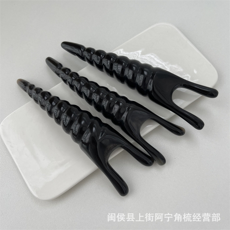 Horn Nose Gua Sha Board Facial Massage Tool Acupoint Pen for Traditional Beauty Care overview