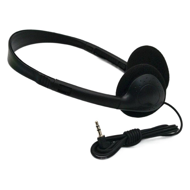 Гарнитура с одним штекером и двойным штекером 3,5 мм авиационная гарнитура одноразовый подарок для внешней торговли ДЕШЕВАЯ гарнитура оптом