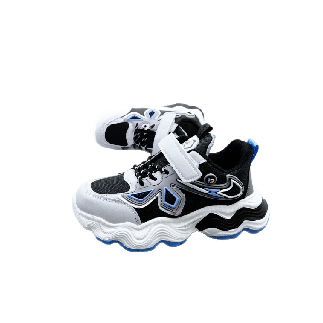 32-37 Tamaño de zapatos deportivos para niñas, zapatos para niños guapos, zapatos para niños pequeños, zapatos para correr de estilo extranjero