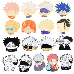 卡通Q版動漫人物頭像系列金屬徽章