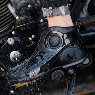 New trend water shoes men's short tube two-wear rain boots waterproof wear-resistant work outdoor car wash kitchen rubber shoes