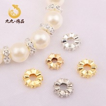 14K��ɫ��ɫ΢��ʯ����Ȧ ��߅�����׸�Ƭdiy�����Ʒ���