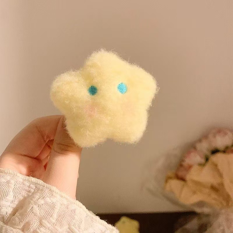 漫画人形ぬいぐるみレッサーパンダヘアピンサイドクリップ大型BBクリップヘアアクセサリーヘアピンメイクアップクリップぬいぐるみ|undefined