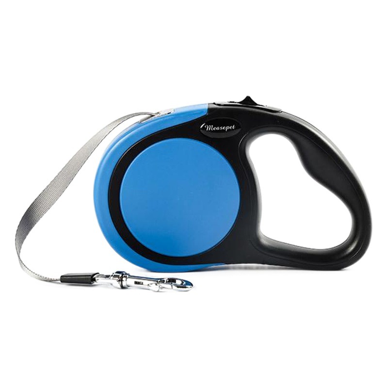 Directo de fábrica correa para mascotas perro automático retráctil tractor cuerda plana Correa Cadena de perro en stock