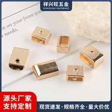 金属尾夹 锌合金拉链尾夹 五金扣皮绳吊扣拉链尾夹 服饰箱包配件