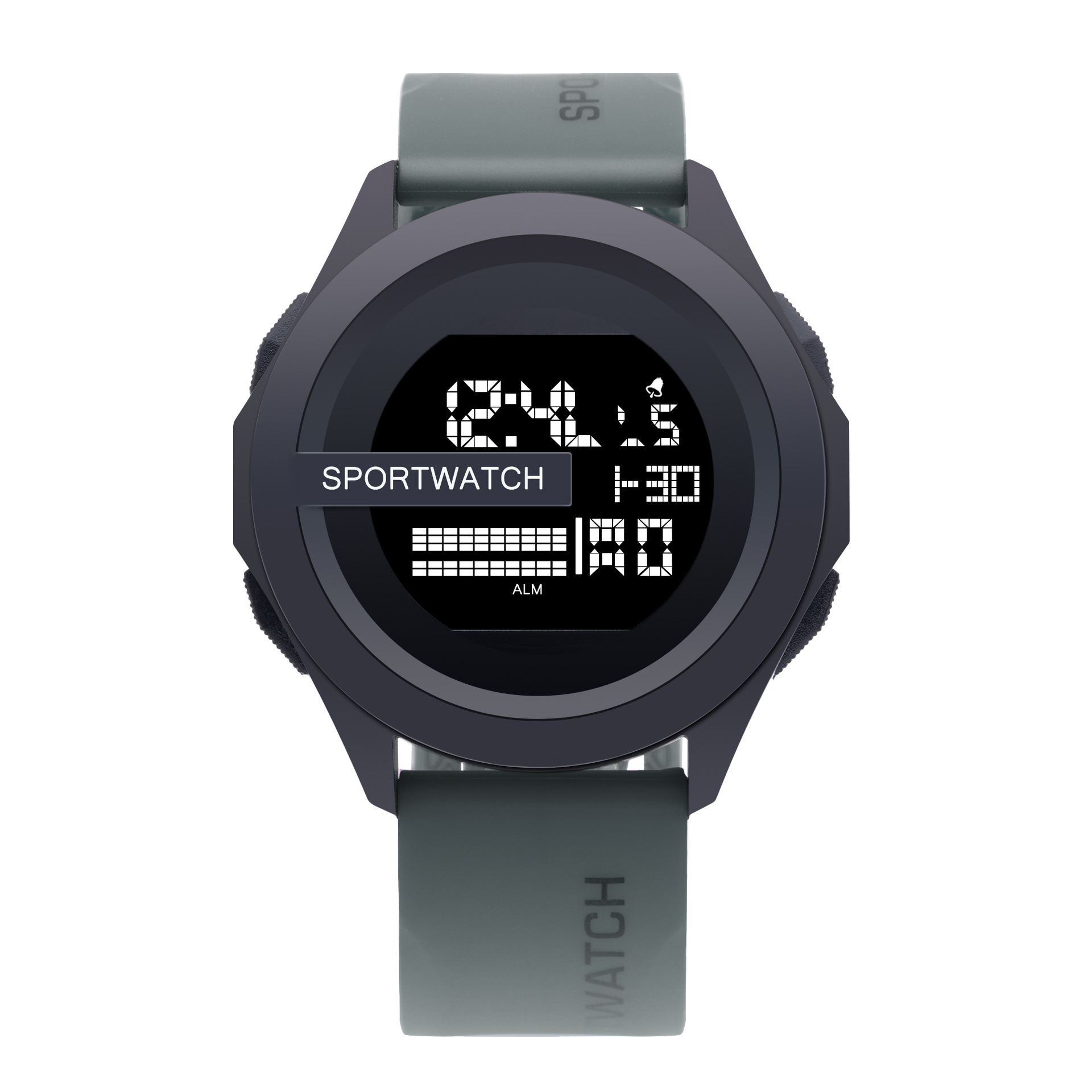 Reloj electrónico cronógrafo deportivo al aire libre tendencia anti-caída alarma de moda luz nocturna reloj electrónico multifuncional en stock