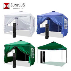 Outdoor Camping Tent with Transparent Ventilation Camping Tent Foldable Portable Tent Single Layer Sunshade Rain Tent Wholesale