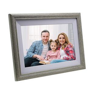 New silver gray digital photo frame 10.1 inch touch cloud photo frame network electronic digital photo frame smart photo album