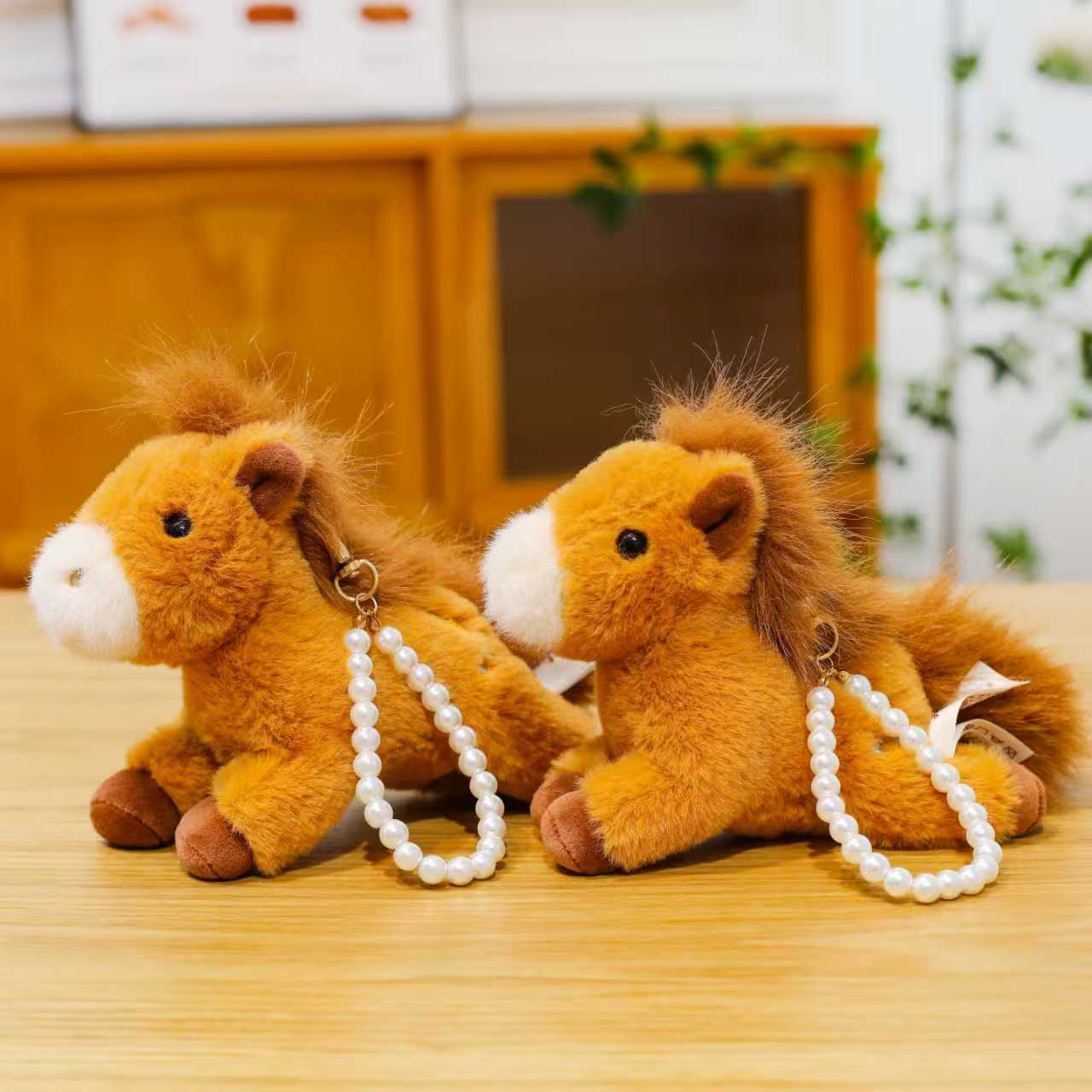 可爱小马公仔毛绒玩具布娃娃儿童安抚玩偶睡觉抱枕生日礼物送女生