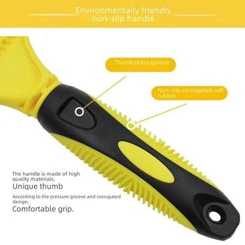 Amazon Bestseller Pet Detangling Comb Stainless Steel Detangling Comb Dog Hair Remover Cleaning Grooming Pet Supplies