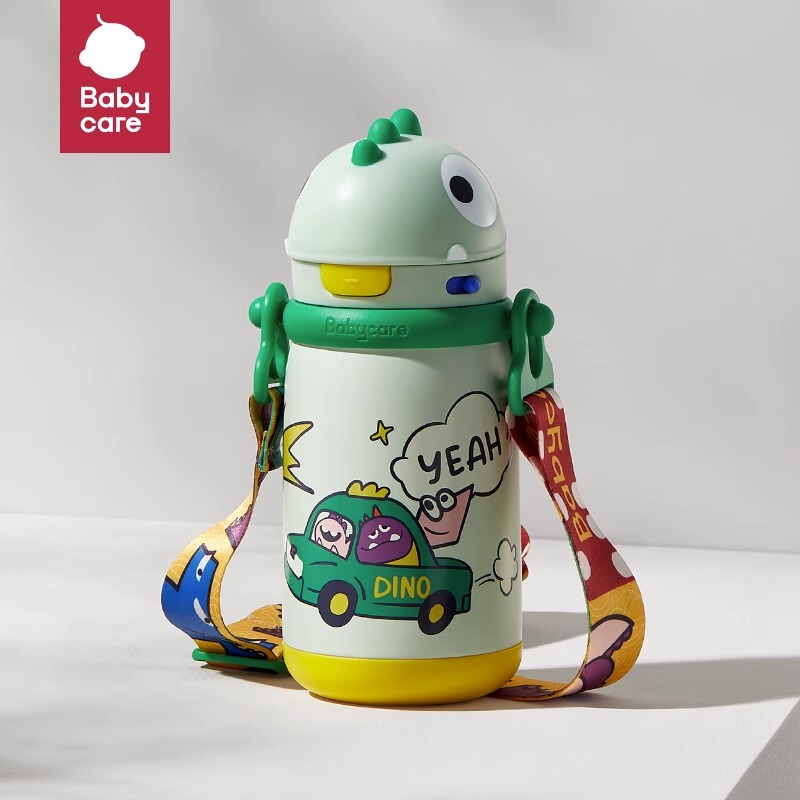 恐龙保温杯婴幼儿保温水杯学饮杯宝宝便携不锈钢吸管杯|undefined