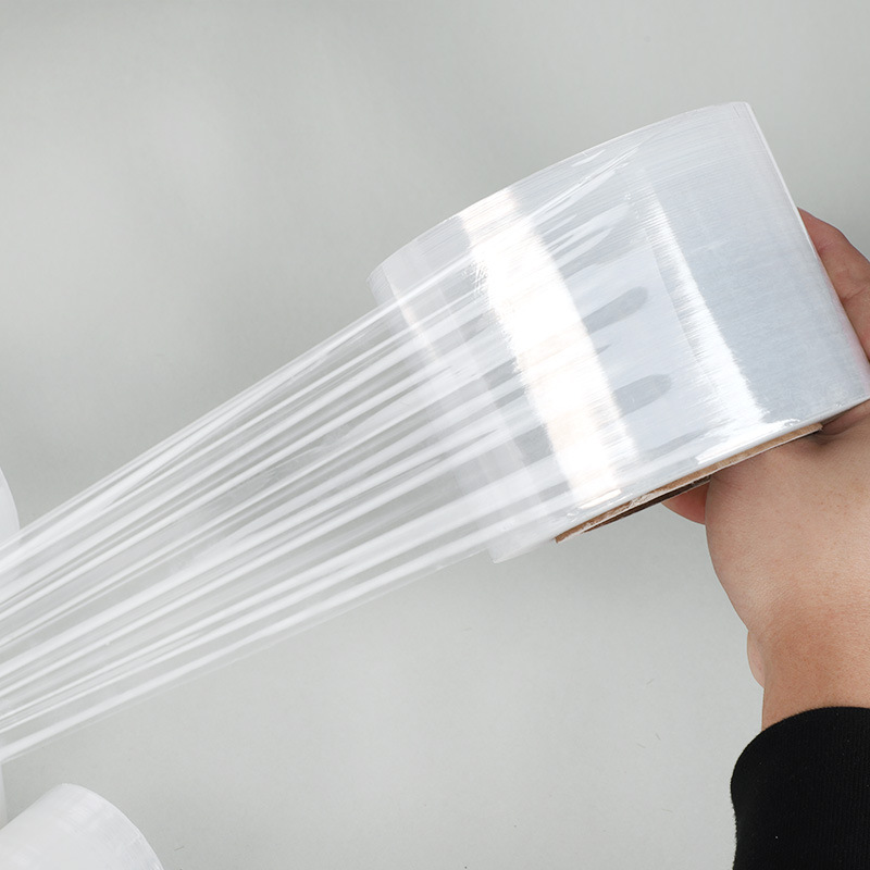 Pequeño rollo de película de envoltura 3 4cm para llevar película de embalaje industrial envoltura de plástico estiramiento injerto película