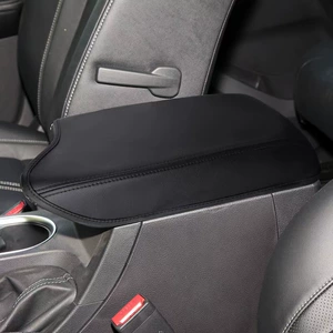 Suitable for 19-21 Ford Ranger Armrest Box Cover, Armrest Box Cover Protective Cover, Leather Center Console Armrest Cover, Car Interior Accessory